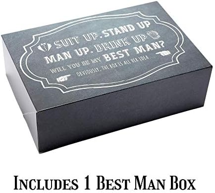 פופ פיז מעצבים את קופסא האיש הטוב ביותר מתנה לגבר הטוב ביותר אני הכי טוב קופסת הצעה לאדם | סט קופסאות